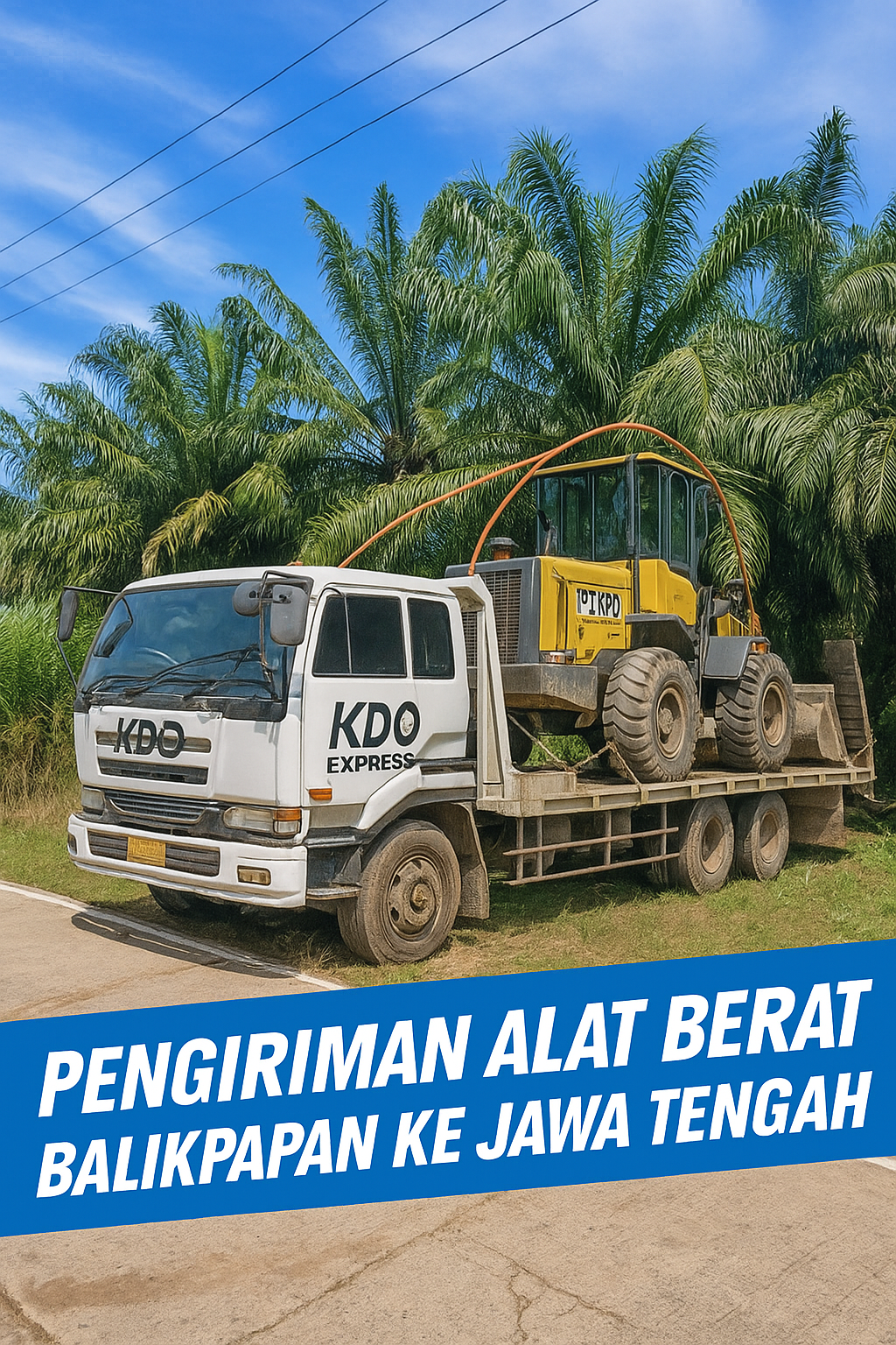 Pengiriman Wheel Loader Balikpapan ke Semarang